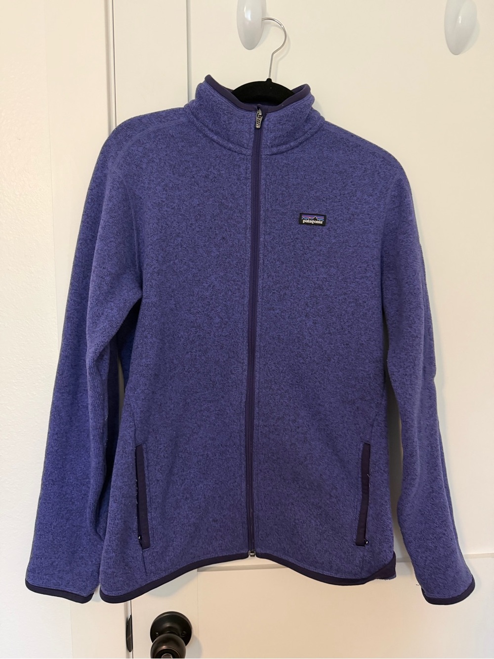 Patagonia women’ better sweater Purple Full-Zip Fleece Jacket